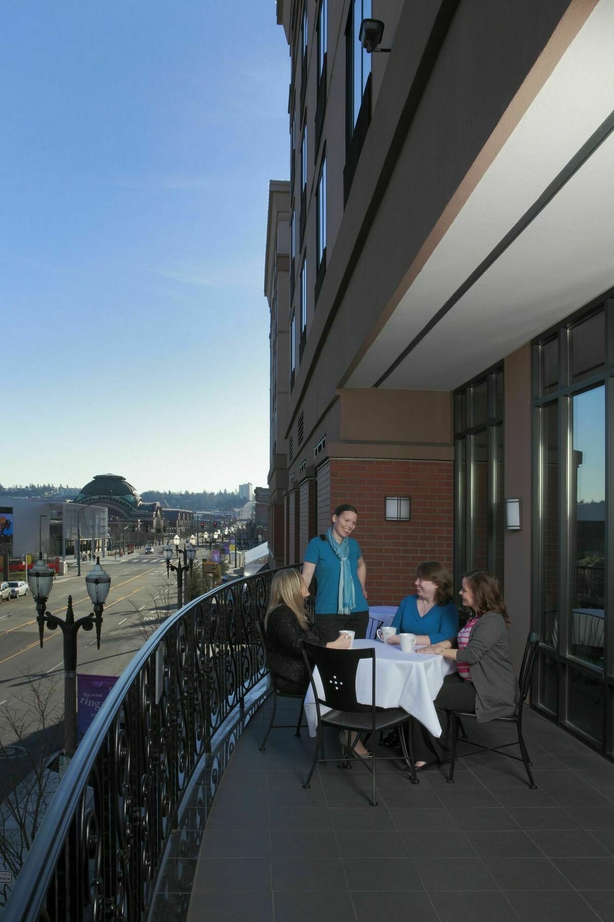 Courtyard Tacoma Downtown Hotel Exterior foto